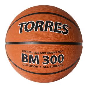 Купить Мяч баскетбольный "TORRES BM300" р.5 в Наро-Фоминске 